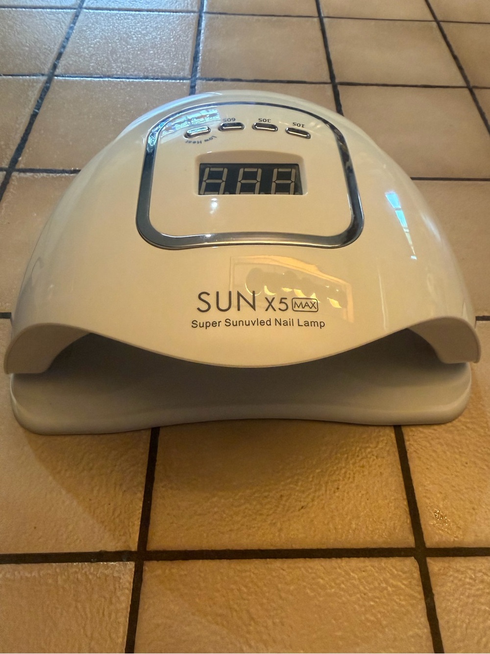 X5 Max White UV/LED Nail Lamp for Gel Curing